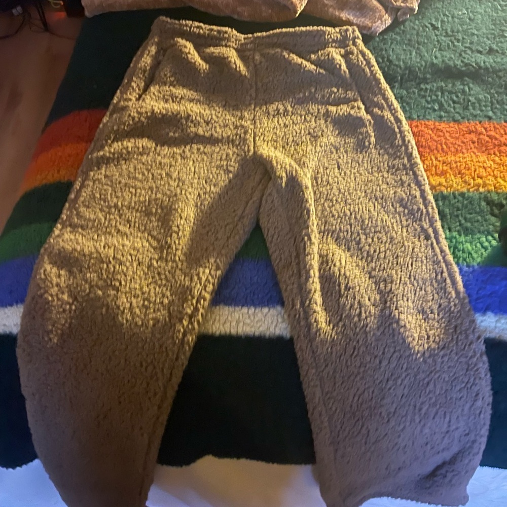 SKIMS teddy track pants SZ L